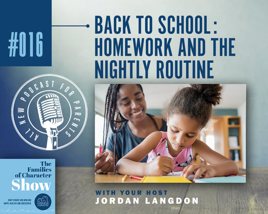 Back to School — Homework and the Nightly Routine