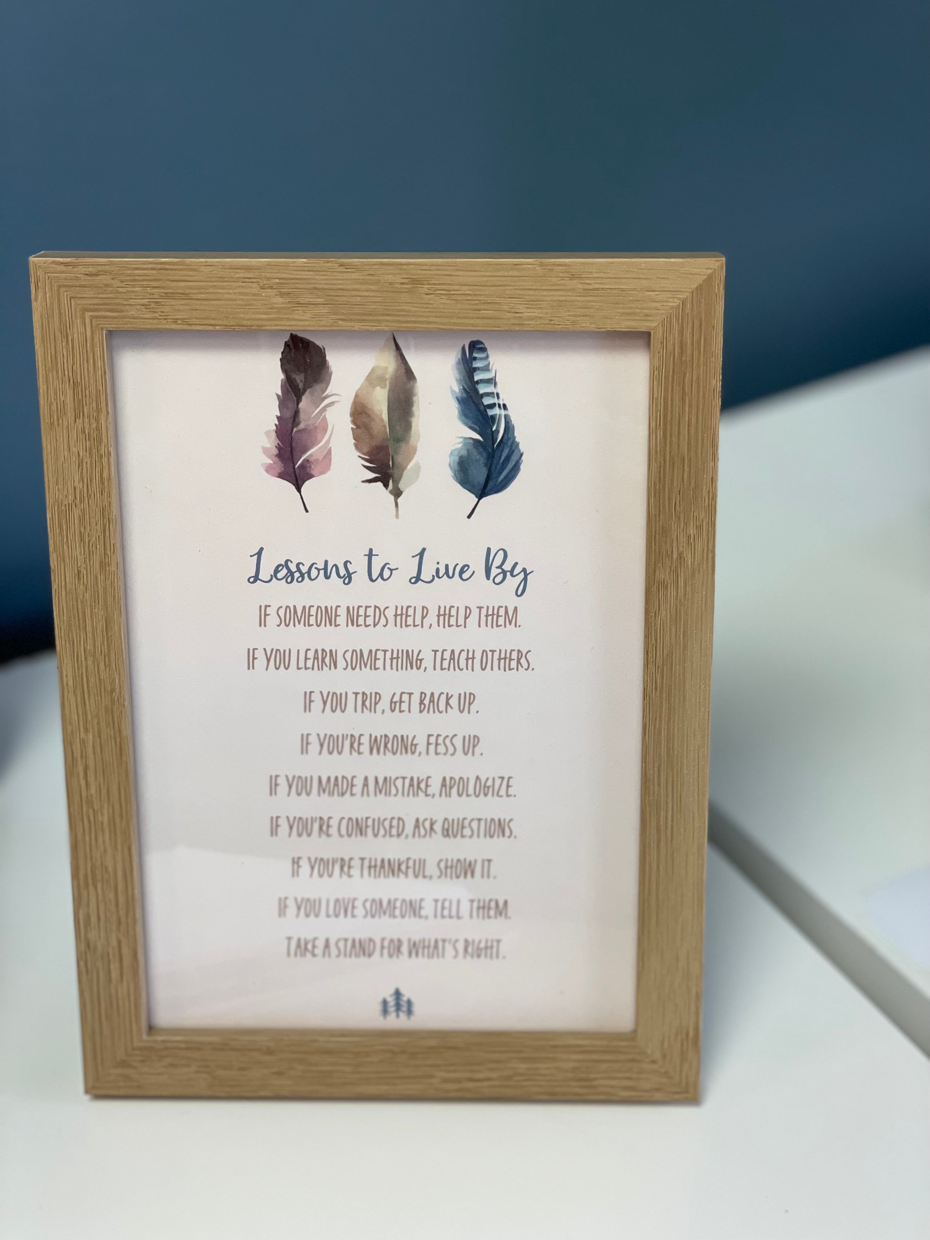 Framed Quote Cards – Families of Character