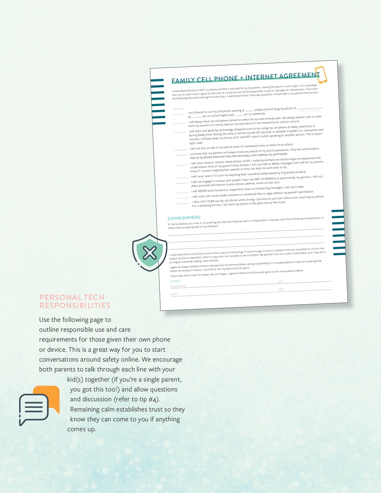 Tame the Tech Printable